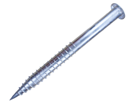 F114 Ground screw for wooden lodges, cabins and houses